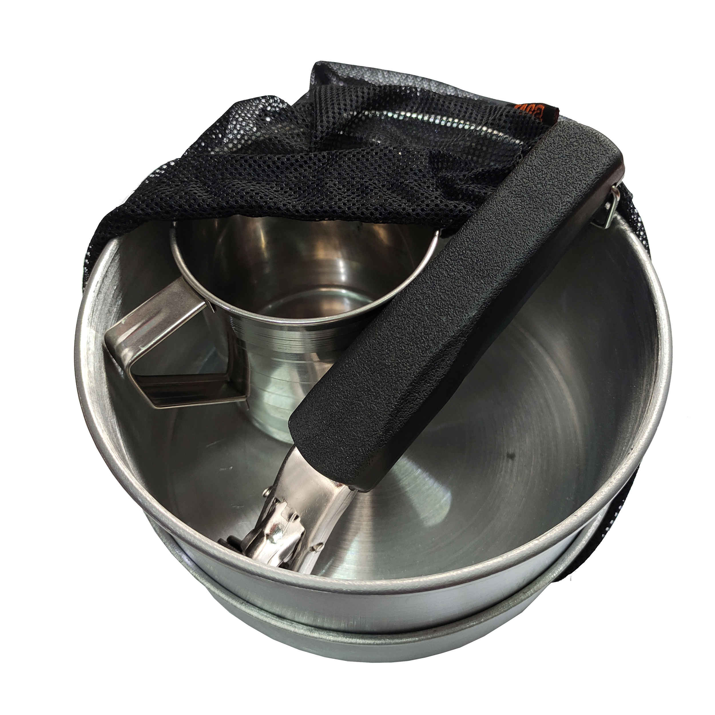 Outdoor Cookware Set – 4-Piece Compact Mess Kit for Hiking, Backpacking, Travel