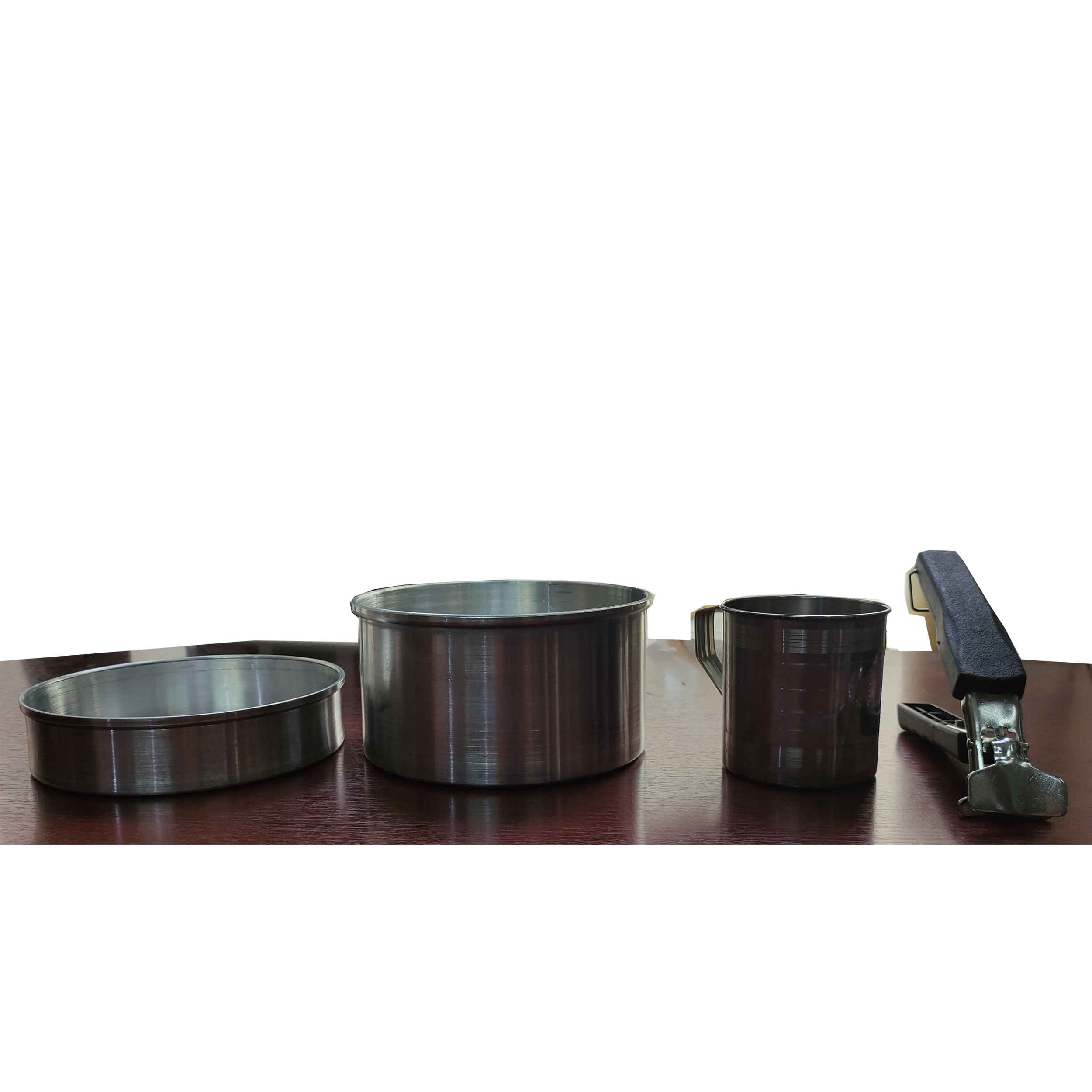 Outdoor Cookware Set – 4-Piece Compact Mess Kit for Hiking, Backpacking, Travel