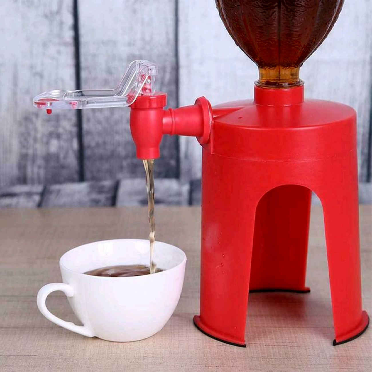 Thumbnail 6: حامل زجاجات للمياه والمشروبات في مطبخك أو مخزنك