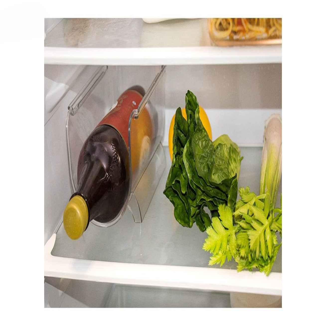 Thumbnail 3: حامل زجاجات لتنظيم ثلاجتك ومخزنك ومنطقة الطعام بكفاءة