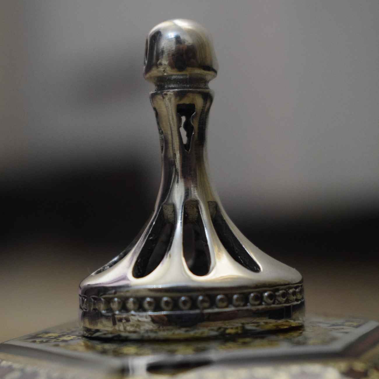 ختم نص برونزي مخصص – مثالي للوثائق والمظاريف أو الملصقات