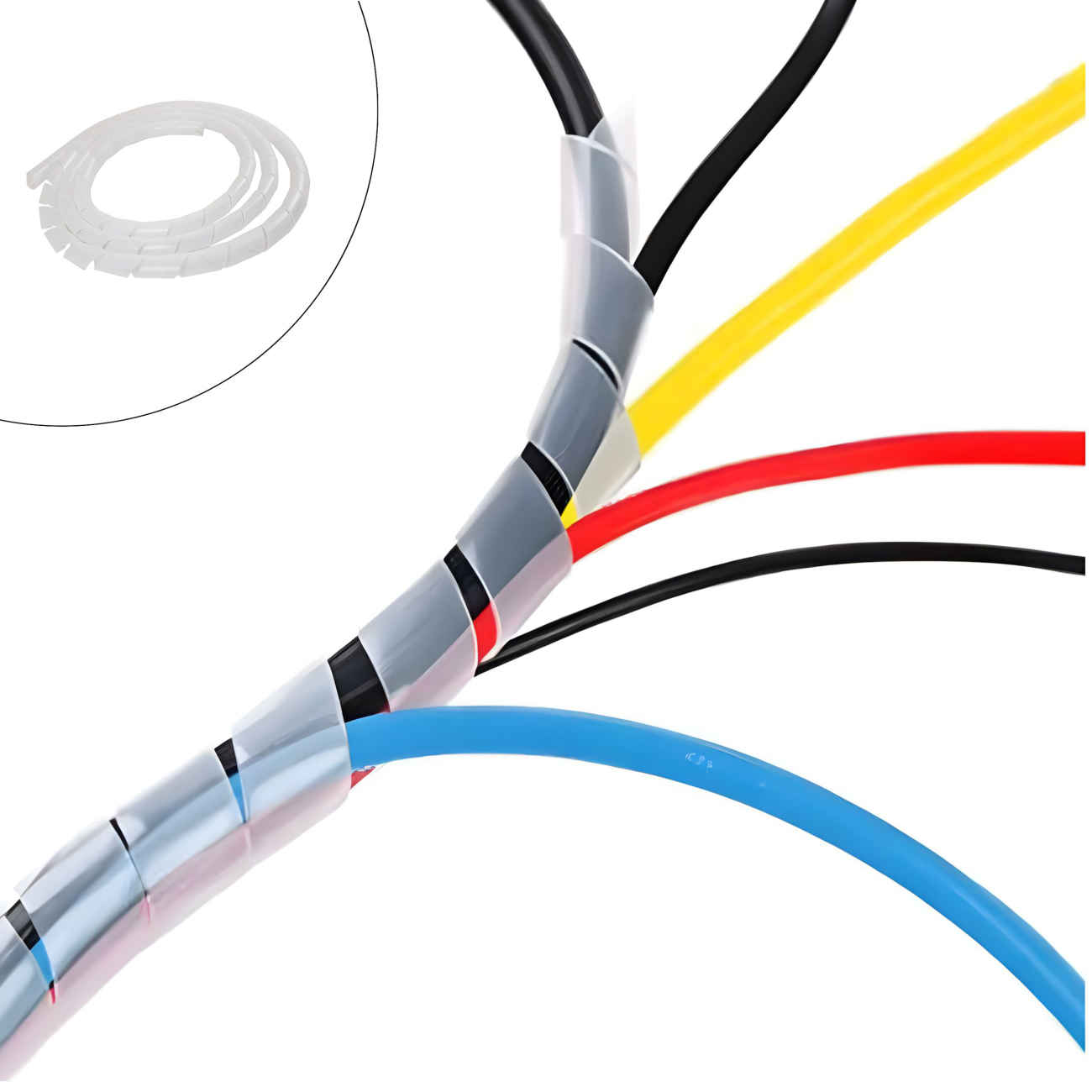 منظم كابلات متعدد الأغراض للكابلات، USB وأسلاك الطاقة
