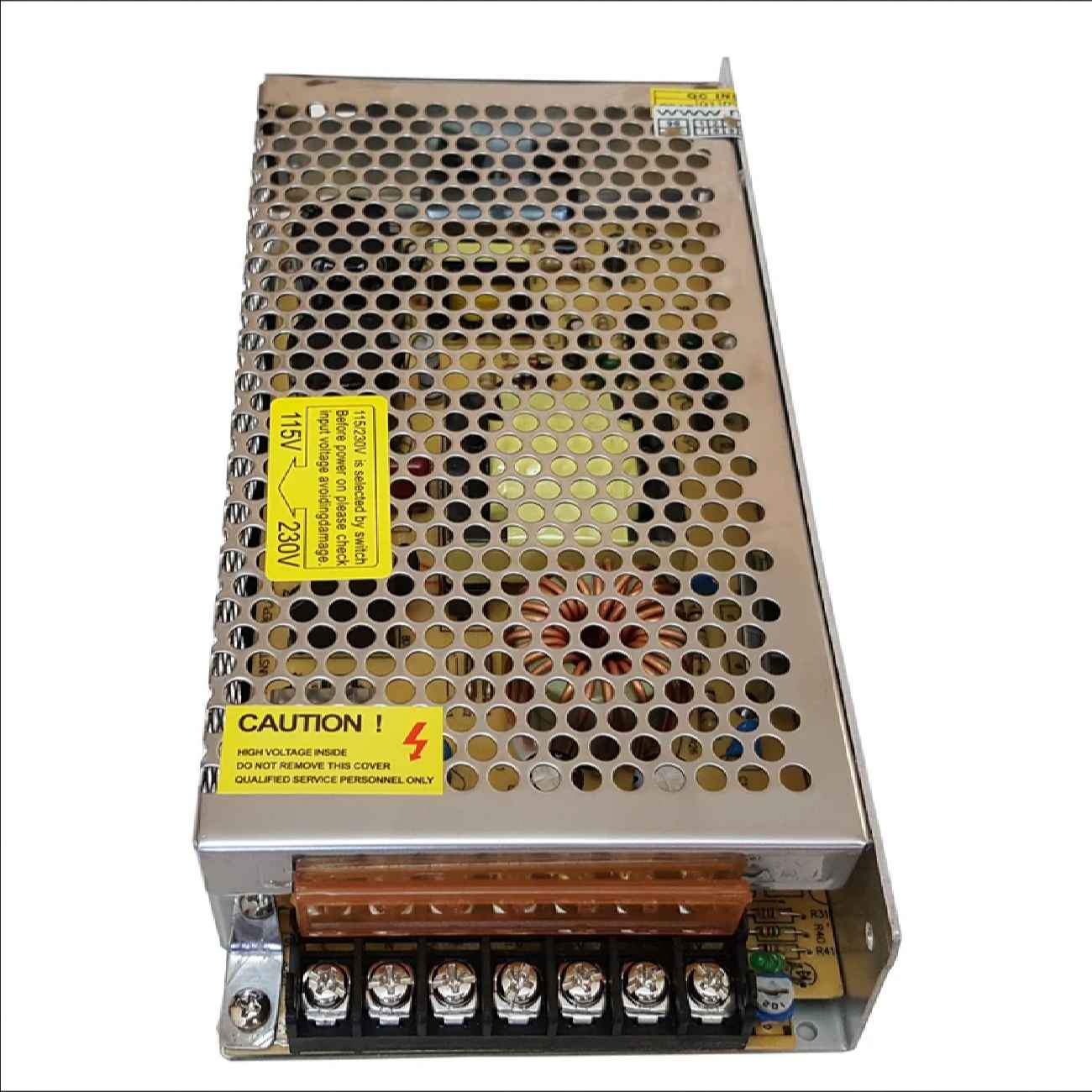 محوّل طاقة 12 فولت، 15 أمبير – مصدر DC موثوق لإضاءات SMD LED وحوامل الزهور الإفريقية
