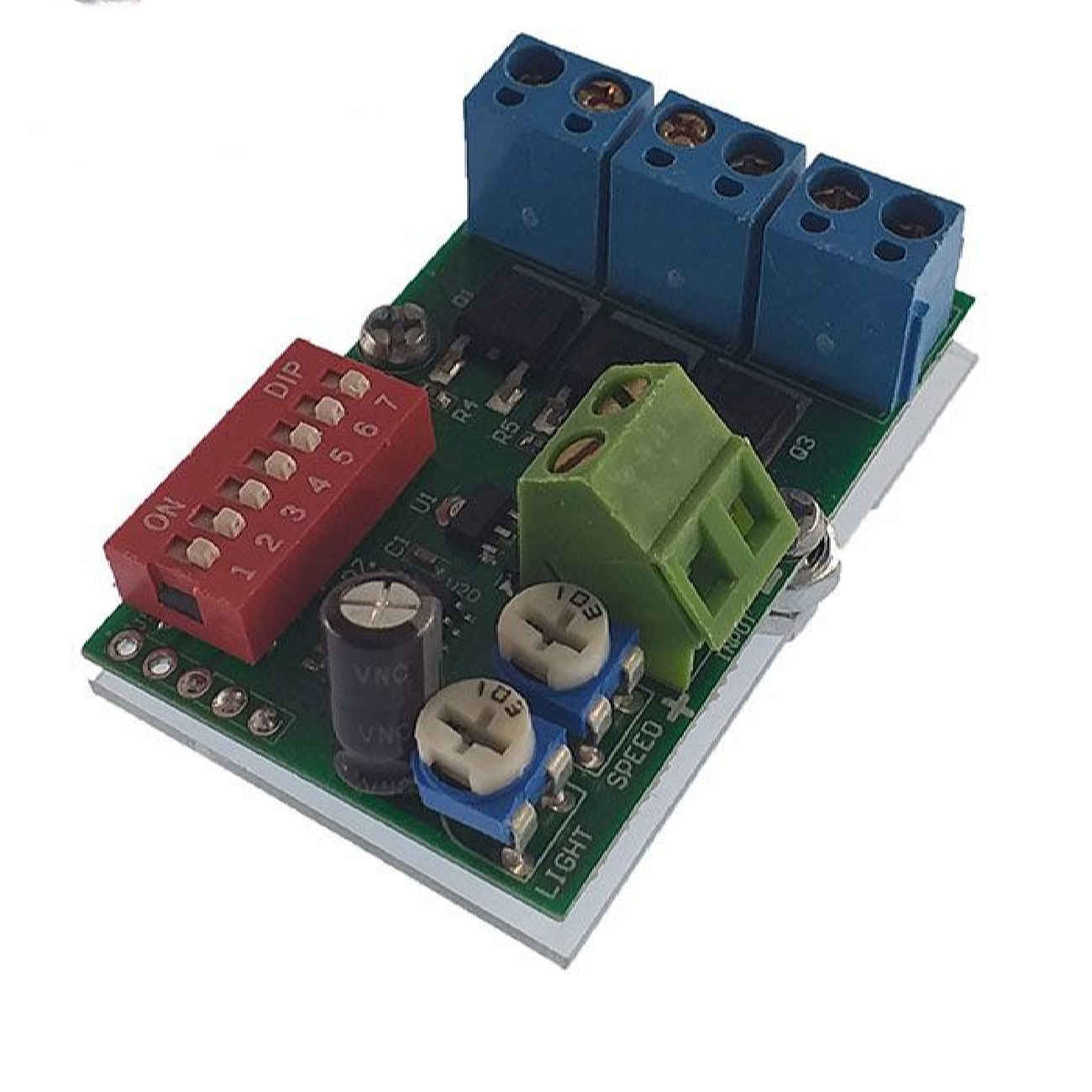 فلاشَر LED ثلاثي القنوات DFE-3 – وحدة تحكم بصرية قابلة للبرمجة لتأثيرات إضاءة مخصصة