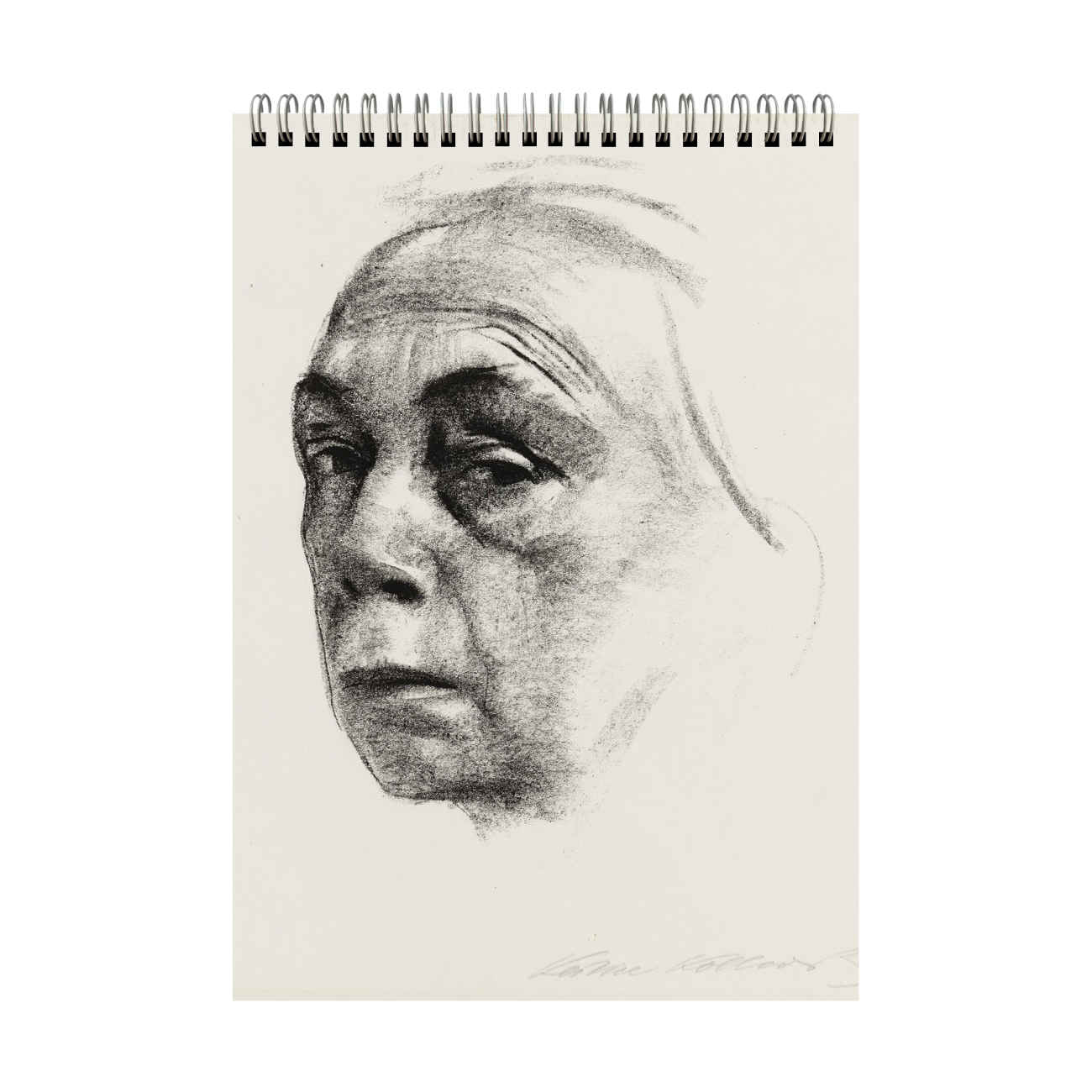 دفتر رسم بورتريه كيث كلوفيتز 40 صفحة – دليل للرسم الواقعي للوجه