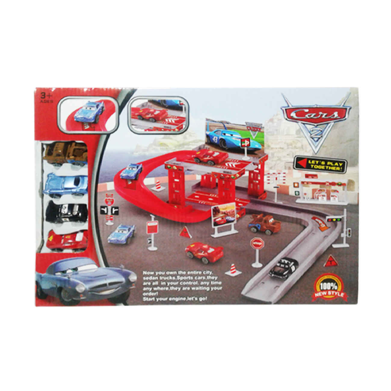 Lightning McQueen وأصدقاؤه – مجموعة سيارات واقعية مستوحاة من فيلم Cars