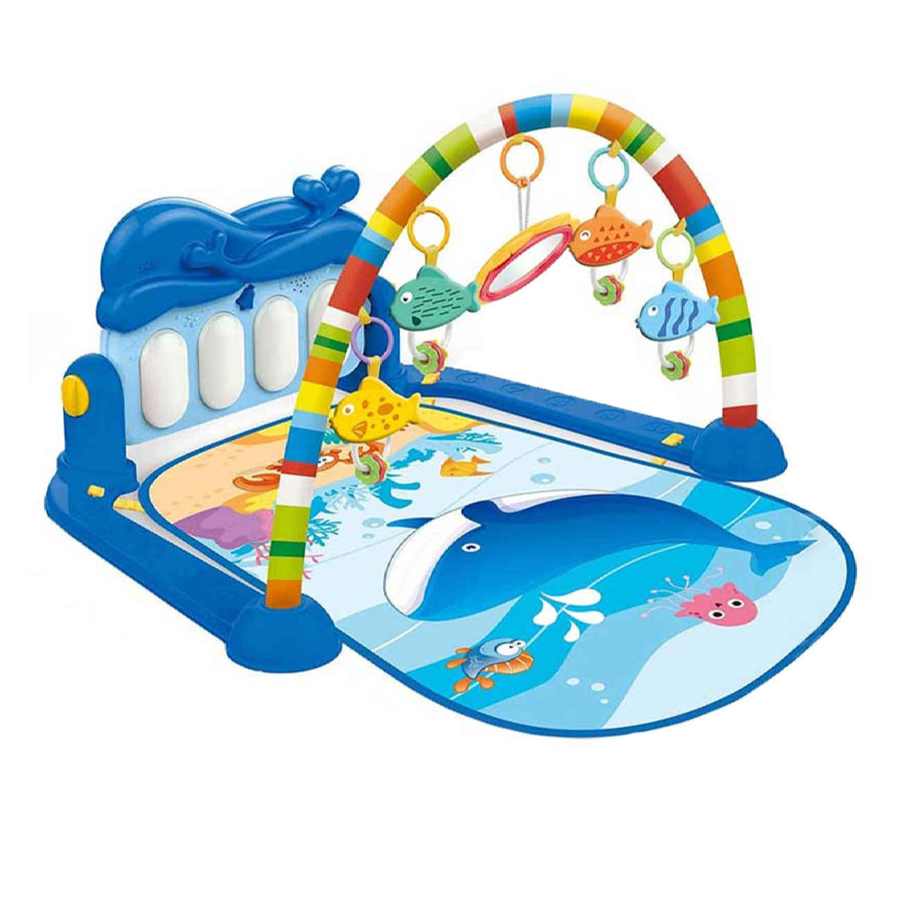 حصيرة ألعاب Ocean Wonders – حصيرة ألعاب هادئة وجذابة للأطفال