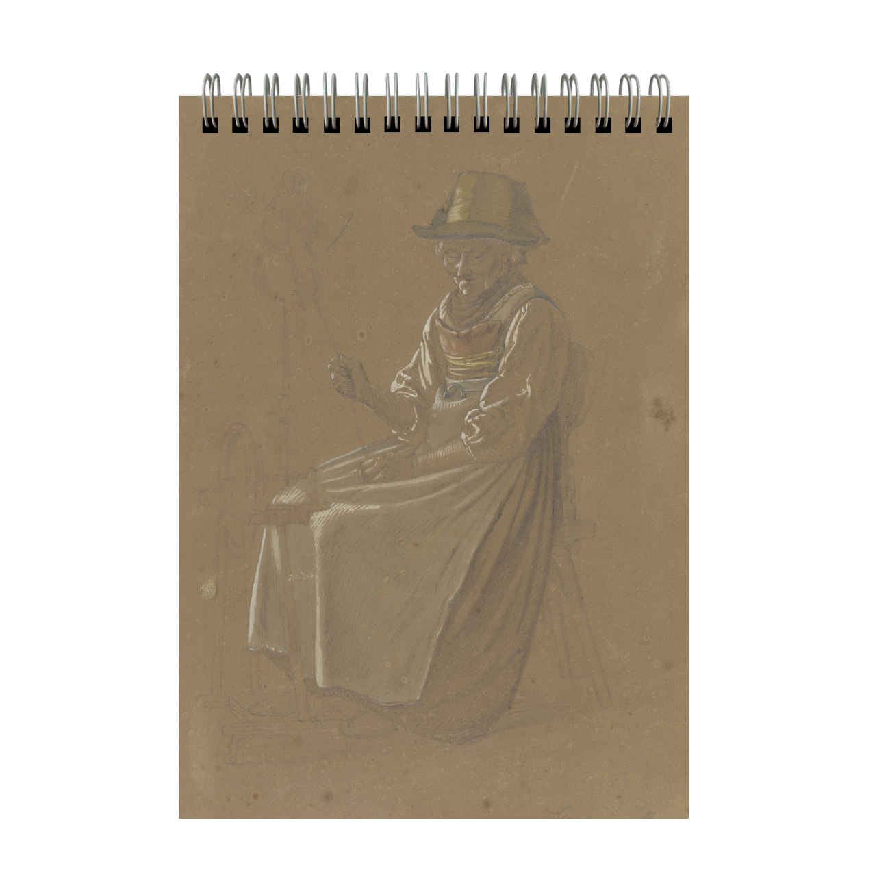 دفتر رسم للشخصيات الجالسة – مثالي للفنانين لدراسة الوضعية والتكوين