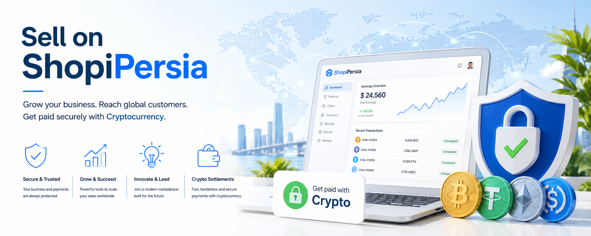 البيع على ShopiPersia – السوق العالمي ودخول السوق الإيراني
