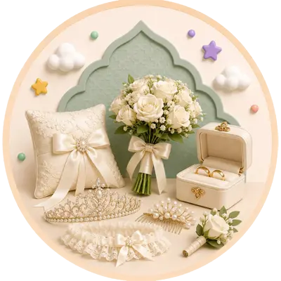 إكسسوارات الزفاف