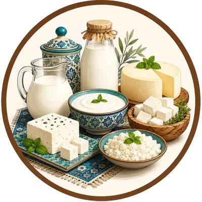 منتجات الألبان