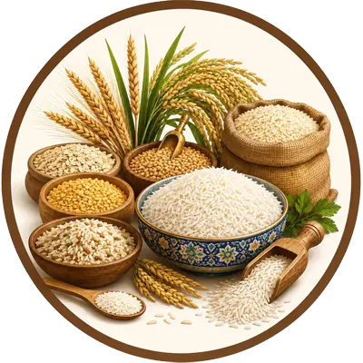 الأرز والحبوب
