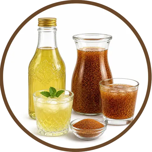 الشرابات والمشروبات
